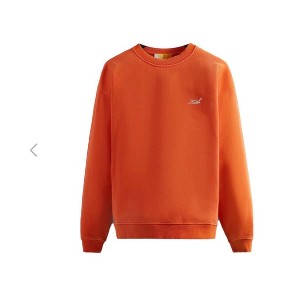 Kith Orange Bandana Crewneck Sweater men’s Xl - Picture 3 of 10